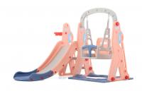 Горка + качели "Космо" PS-035-О оранжевый