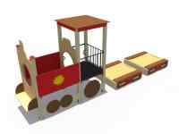 Песочный дворик Паровозик ИО 03170