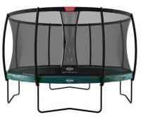 Батут BERG Elite Regular 380 Green + защитная сетка Deluxe