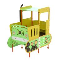 Домик-беседка "Трактор с бизи-элементами"