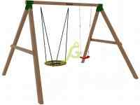 Качельный модуль Гнездо-паутинка + одиночные