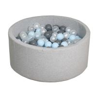 Детский сухой бассейн Romana Airpool (Серый без шариков)