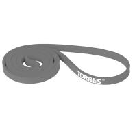 Эспандер  TORRES латексная петля  арт. AL0047, длина 208 см, шир. 1,7 см,сопротивление 25, кг,серый