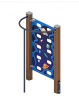 Стенка для лазанья тип 2 - СО 1.20.05-02 (синий принт)