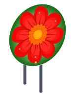 Навес для песочницы Цветок - ИО 7.01.02-01