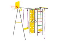 Спортивно-игровой комплекс Midzumi Rainbow Medium (Пластиковые навесные качели)