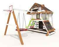 Детская площадка IgraGrad Крепость Фани с рукоходом (Дерево) мод.2