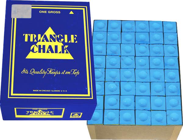 Мел "Triangle" (144 шт) синий