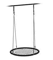 Качели-гнездо подвесные UNIX Line Black 100