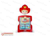 Дидактическая панель «Кем стать? Пожарный»