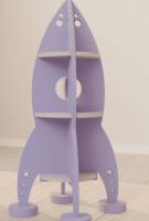 Мягкий стеллаж "Ракета", дизайн-серия "Космос"