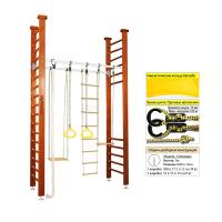 Шведская стенка Kampfer Child Forest (№4 Вишневый Высота 3 м)