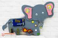 Бизиборд «Отважный слонёнок» №2