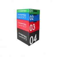 UG-AS0049F Плиометрический бокс (набор из 4-х плинтов)