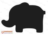 Фигурная грифельная меловая доска «Слоник»