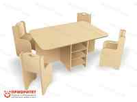 Игровой ландшафтный стол со стульями «Развитие»