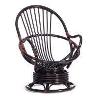 Кресло вращающееся FLORES 5005 /без подушки/ Античный коричневый