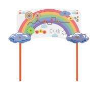 Уличный развивающий бизи-стенд "После дождя"