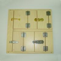 Тактильно-развивающая панель “Замочки 2”