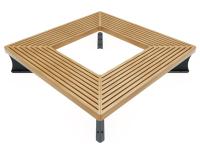 МФ 05-057 Скамья Квадро 4