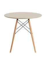 Стол Eames DSW NEW D80 бежевый