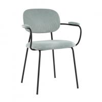 Стул Кэрол серо-голубой