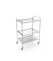 Стол СИП-3/С-М-"Айболит" инструментальный предметный трехполочный