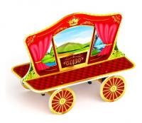 Карета - Скамейка детская - МФ 41.03.05