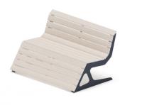 Скамья - МФ 42.02.05-11 (Беленый дуб) Д:1500 (под анкера)