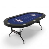 Игровой стол – покер DFC RAYKEEP 84", на 10 мест, складные ножки
