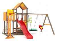 Детская площадка IgraGrad Панда Фани с балконом мод.1