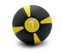 Медбол UNIX Fit PRO 1 кг Yellow