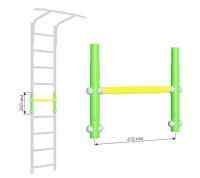 Вставка для увеличения высоты ДСКМ 410 Romana Dop8 (6.06.00) зелёное яблоко/жёлтый