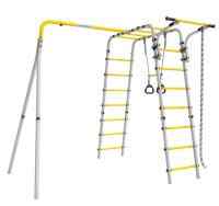 Дачный комплекс "Весёлая лужайка-2" (без качелей) Romana R 103.25.04 (серый/жёлтый)