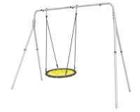 Качели двойные + ГНЕЗДО качели-гнездо 80 см Romana R.103.28.04 (серый)