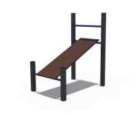 Кроссфит Скамья для пресса наклонная СОВ 04420