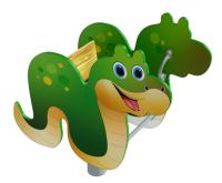 Качалка на пружине Змейка ИО 04-213