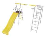 Дополнительный комплект с горкой 1200 к дачному комплексу ROMANA 1.Д-45.00 (серый/жёлтый)