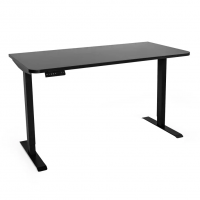Стол с регулировкой высоты электрический LuxAlto LA-T33-2AR2 черный/черный ЛДСП 120*60*2.5