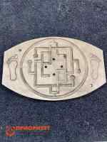 Балансировочная доска-лабиринт «Для ножек» №5 (серый)