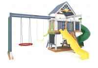 Детская площадка IgraGrad Шато с трубой (Дерево) мод.1