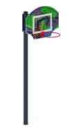 Стойка баскетбольная мини (граффити) - СО 1.70.01-03