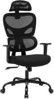 Эргономичное кресло Everprof Skill Сетка Черный