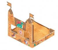 Песочница Королевство (Картонное) ИО 5.15.01-12