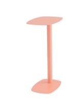 Журнальный столик Eanna L металл коралловый