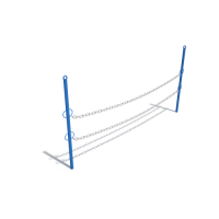 Ограждение на цепочке (син.) ДХО 03050