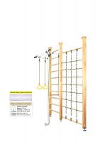 Шведская стенка Kampfer Winner Ceiling (№0 Без покрытия Стандарт белый турник)