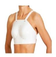 Защита груди - нагрудник пластмассовый женский 