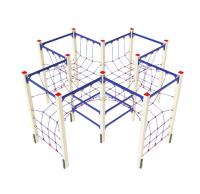 Лаз-сетка на столбах большая СК 06-004