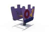 Качалка на пружине Кораблик ИО 05270.1